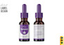 do professional product label design and cbd label design